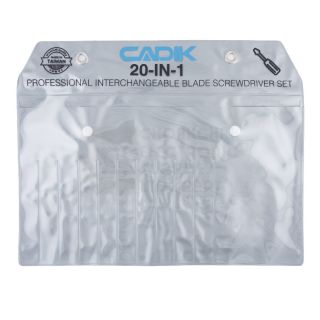 Cadik 20-in-1-Pouch ซองใส่ไขควงและแกนไขควง