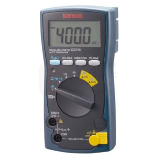 Sanwa CD770 ดิจิตอล มัลติมิเตอร์ AC/DC 600V