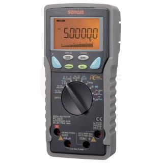 Sanwa PC7000 ดิจิตอล มัลติมิเตอร์ True RMS 0.03% 500,000 Count PC-Link Low Pass Filter
